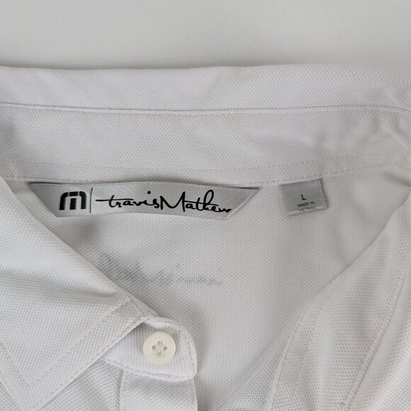 Lot Of 5 Travis Matthew Polo Shirt Mens Size L Large Golf Performance - Picture 10 of 10